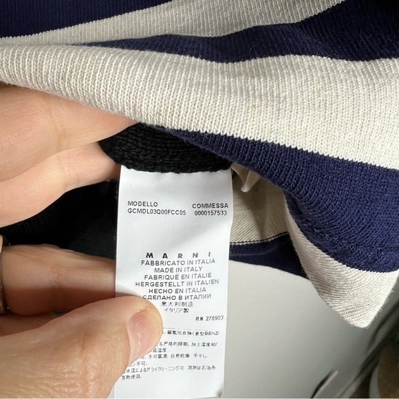 Marni Black and White Women's Sweater - Picture 2 of 10